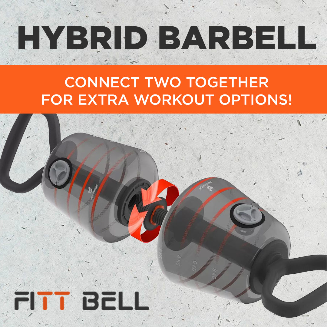 Kettlebell barbell hybrid sale